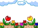 illustration of tulips