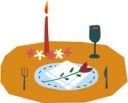 illustration of a candle