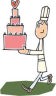 illustration of Wedding Cake